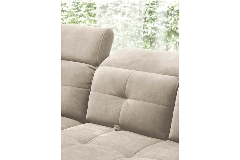 Inferne 5-personers Sofa med Chaiselong - Beige - Møbler - Sofaer - Sofa med chaiselong