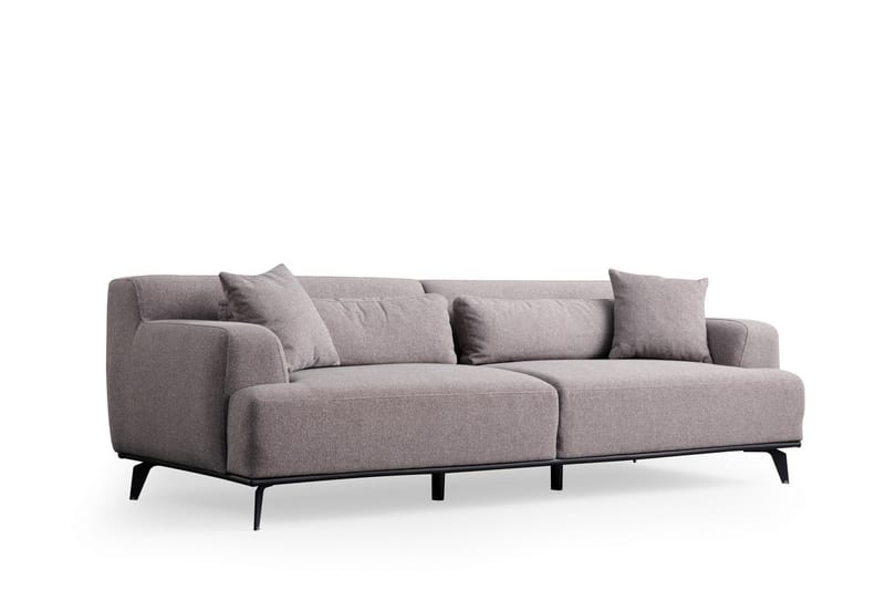 Jaguar 3-personers Sofa - Brun/Grå - Møbler - Sofaer - 3 personers sofa