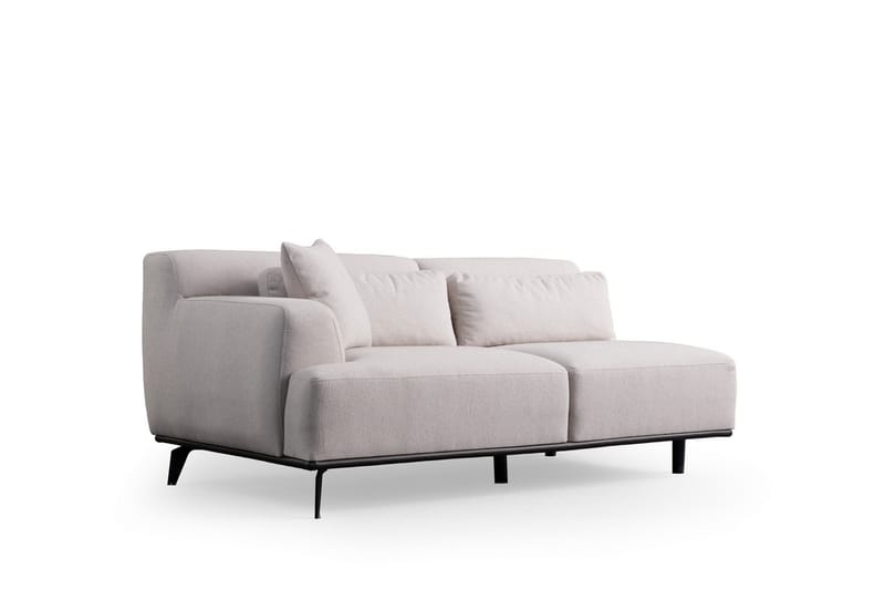 Jaguar 4-personers Sofa med Chaiselong - Hvid - Møbler - Sofaer - Sofa med chaiselong