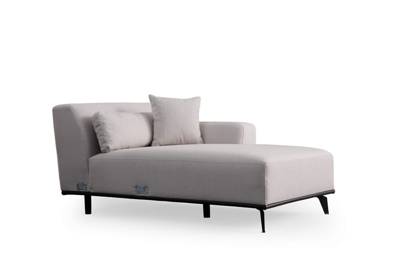 Jaguar 4-personers Sofa med Chaiselong - Hvid - Møbler - Sofaer - Sofa med chaiselong