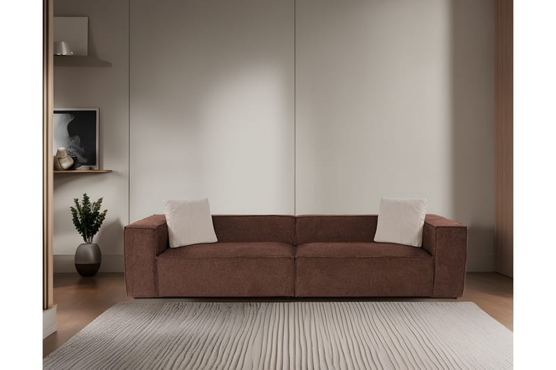 Kaolins Sofa 3-personers - Brun - Møbler - Sofaer - 3 personers sofa