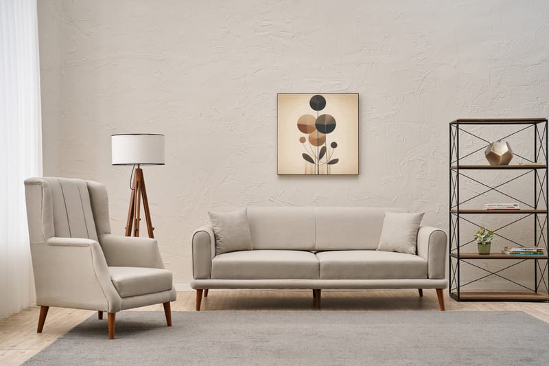 Khambalia Sofagruppe - Beige - Møbler - Sofaer - Sofagrupper