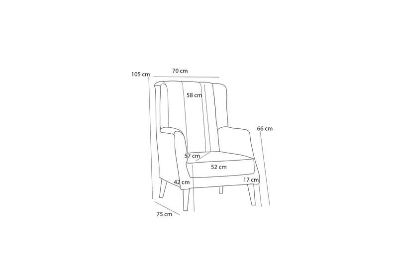 Khambalia Sofagruppe - Lysegrå - Møbler - Sofaer - Sofagrupper