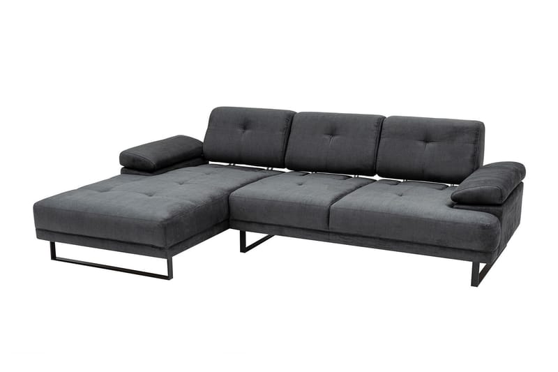 Kitimat Chaiselongsofa 3-personers - Antracit - Møbler - Sofaer - Hjørnesofa