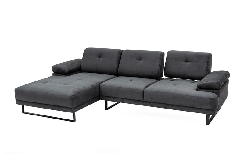 Kitimat Chaiselongsofa 3-personers - Antracit - Møbler - Sofaer - Hjørnesofa