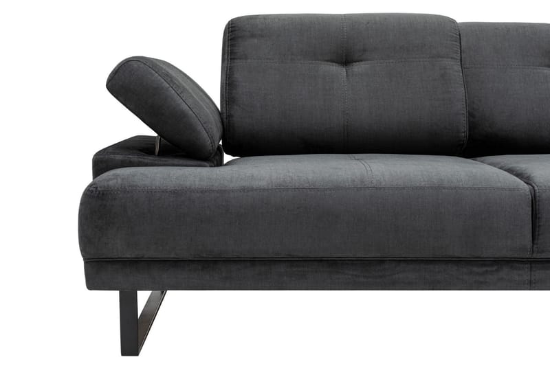 Kitimat Chaiselongsofa 3-personers - Antracit - Møbler - Sofaer - Hjørnesofa