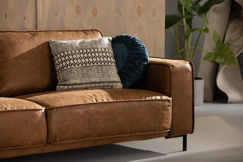 Akron 3-pers. sofa bonded læder - Møbler - Sofaer - Lædersofaer