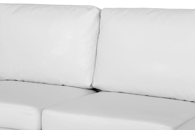 Link U-sofa XL med Chaiselong Højre Kunstlæder - Hvid - Lædersofaer - U Sofa