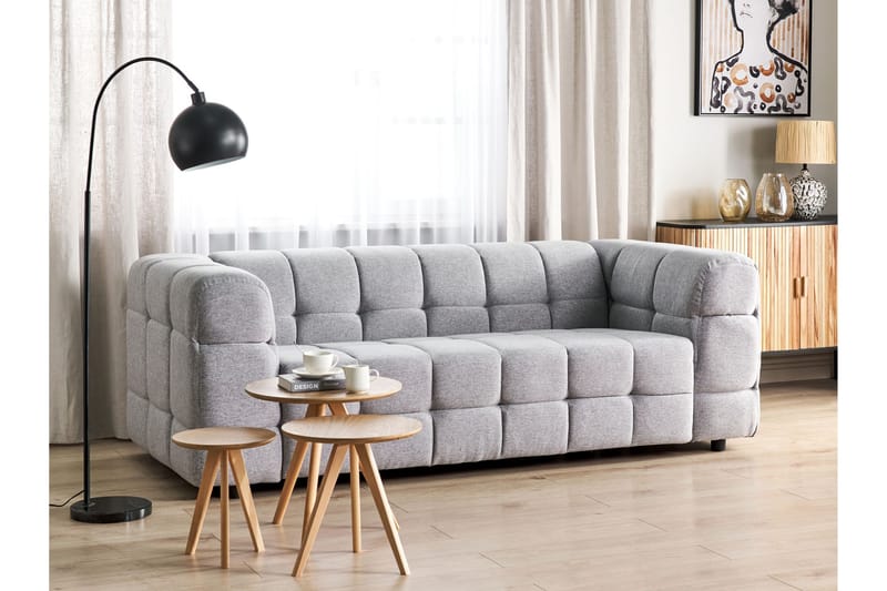 Landsro Sofa 3-personers - Grå - Møbler - Sofaer - 3 personers sofa