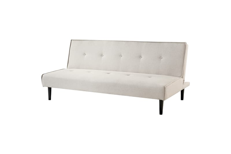 Landstorp Sovesofa 3-personers - Beige/Sort - Møbler - Sofaer - Sovesofaer