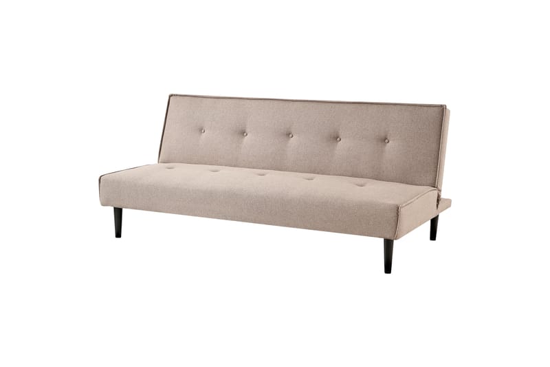 Landstorp Sovesofa 3-personers - Beige/Sort - Møbler - Sofaer - Sovesofaer