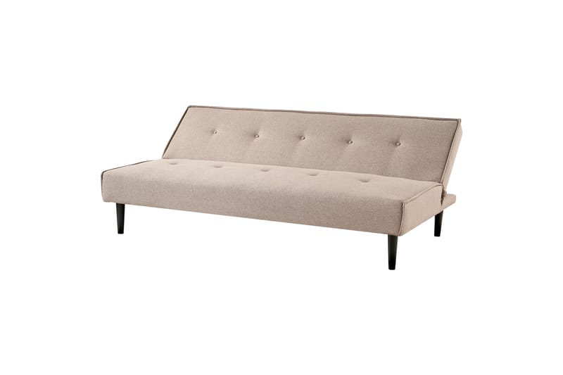 Landstorp Sovesofa 3-personers - Beige/Sort - Møbler - Sofaer - Sovesofaer