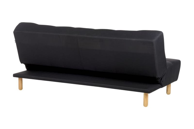 Alsten Modulsofa 3-personers - Sort/Lyst træ - Møbler - Sofaer - Modulsofaer - Komplet modulsofa