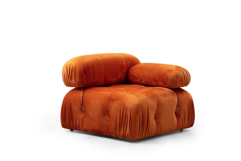 Bengul Højremodul 95 cm - Orange - Møbler - Sofaer - Modulsofaer - Andre moduler til modulsofa