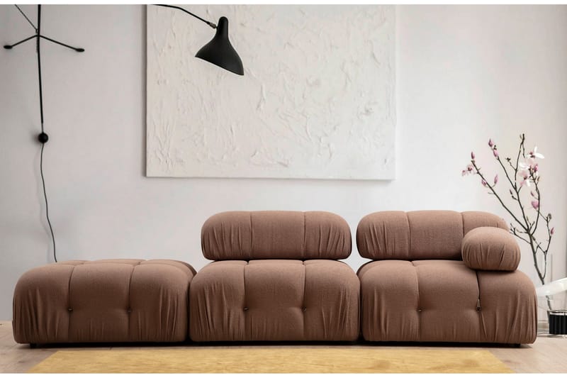 Bengul Venstremodul 95 cm - Brun - Møbler - Sofaer - Modulsofaer - Andre moduler til modulsofa