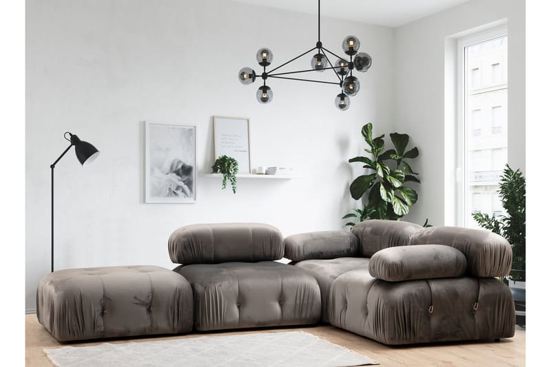 Bengul Venstremodul 95 cm - Grå - Møbler - Sofaer - Modulsofaer - Andre moduler til modulsofa