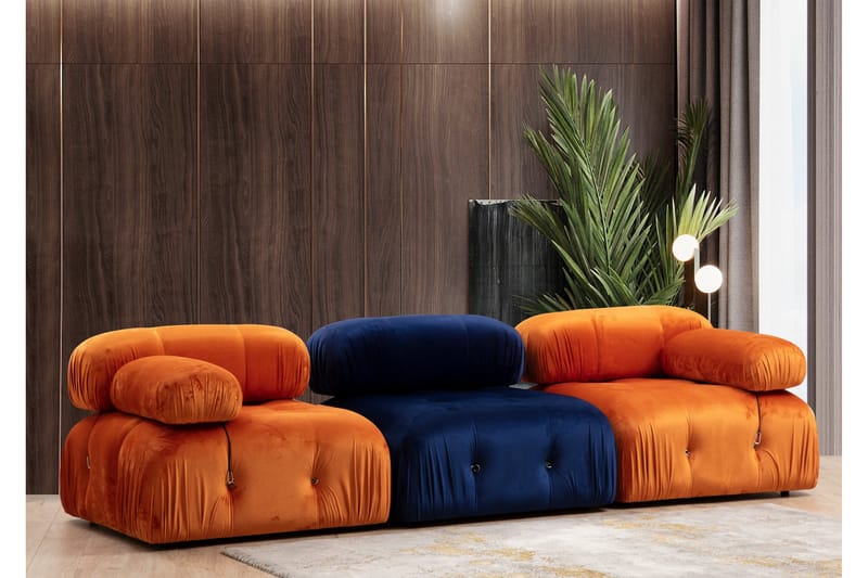 Bengul Venstremodul 95 cm - Orange - Møbler - Sofaer - Modulsofaer - Andre moduler til modulsofa