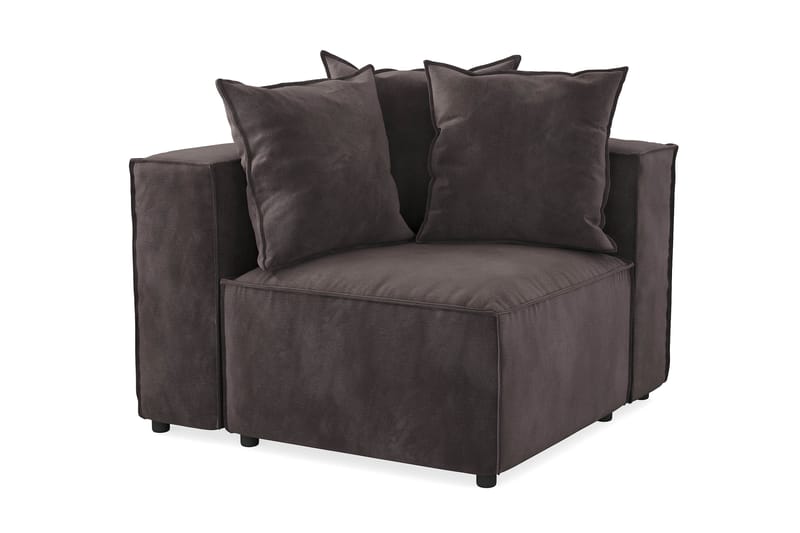 Cubo Venstremodul 108 cm - Grå - Møbler - Sofaer - Modulsofaer - Andre moduler til modulsofa