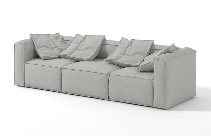 Oceanis Hjørnemodul - Beige/Sort - Møbler - Sofaer - Modulsofaer - Andre moduler til modulsofa