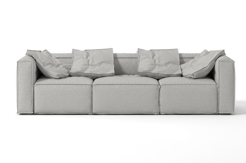 Oceanis Hjørnemodul - Beige/Sort - Møbler - Sofaer - Modulsofaer - Andre moduler til modulsofa