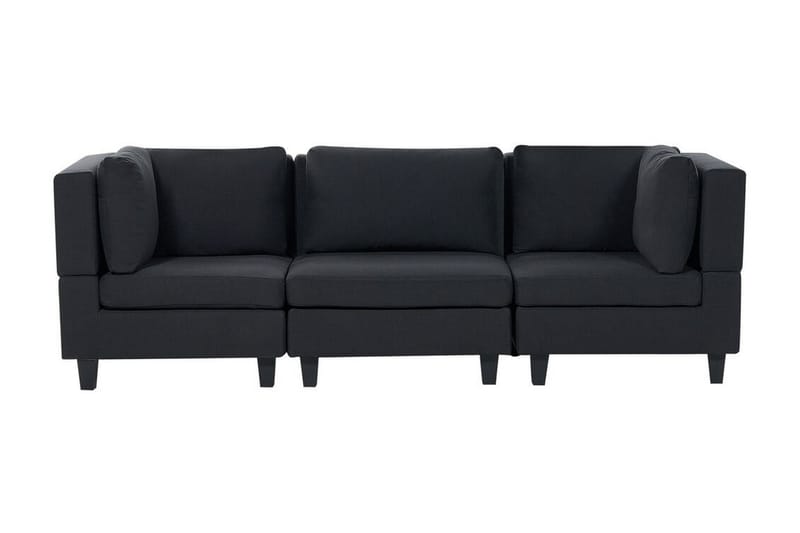 Buck Modulsofa 3-personers - Sort - Møbler - Sofaer - Modulsofaer - Komplet modulsofa