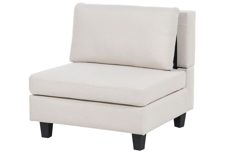 Buck Modulsofa 3-personers - Beige/Sort - Møbler - Sofaer - Modulsofaer - Komplet modulsofa