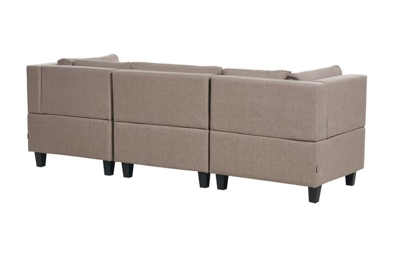 Buck Modulsofa 3-personers - Brun/Sort - Møbler - Sofaer - Modulsofaer - Komplet modulsofa