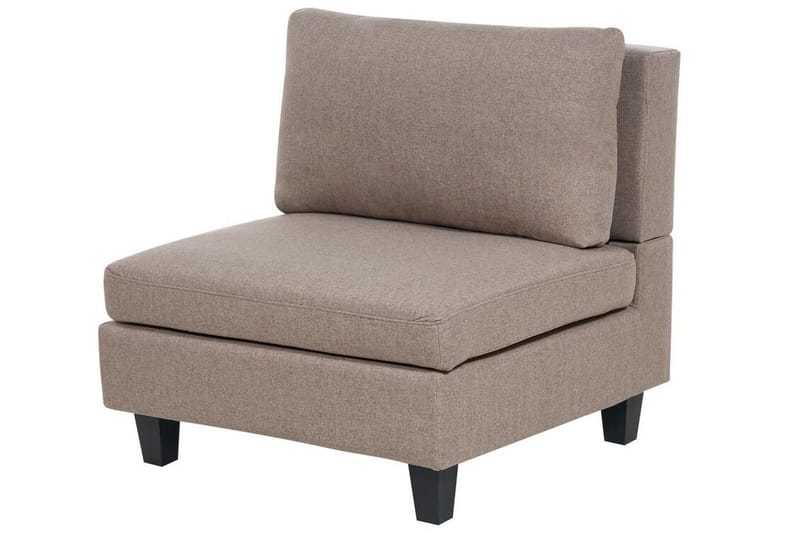 Buck Modulsofa 3-personers - Brun/Sort - Møbler - Sofaer - Modulsofaer - Komplet modulsofa