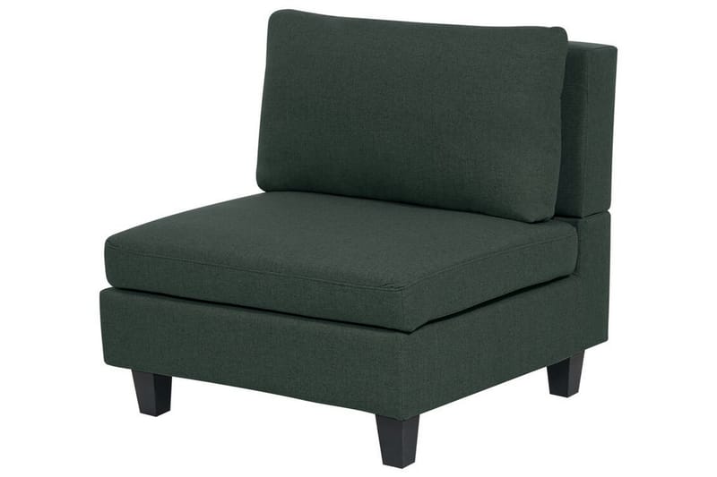 Buck Modulsofa 3-personers - Grøn/Sort - Møbler - Sofaer - Modulsofaer - Komplet modulsofa