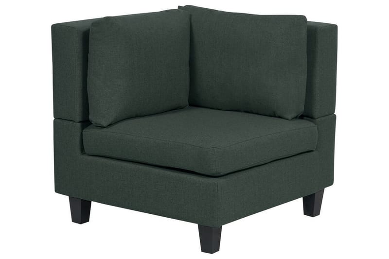 Buck Modulsofa 4-personers - Grøn/Sort - Møbler - Sofaer - Modulsofaer - Komplet modulsofa