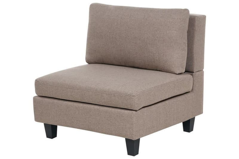 Buck Modulsofa 4-personers - Brun/Sort - Møbler - Sofaer - Modulsofaer - Komplet modulsofa