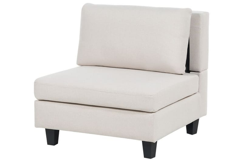 Buck Modulsofa 4-personers - Beige/Sort - Møbler - Sofaer - Modulsofaer - Komplet modulsofa