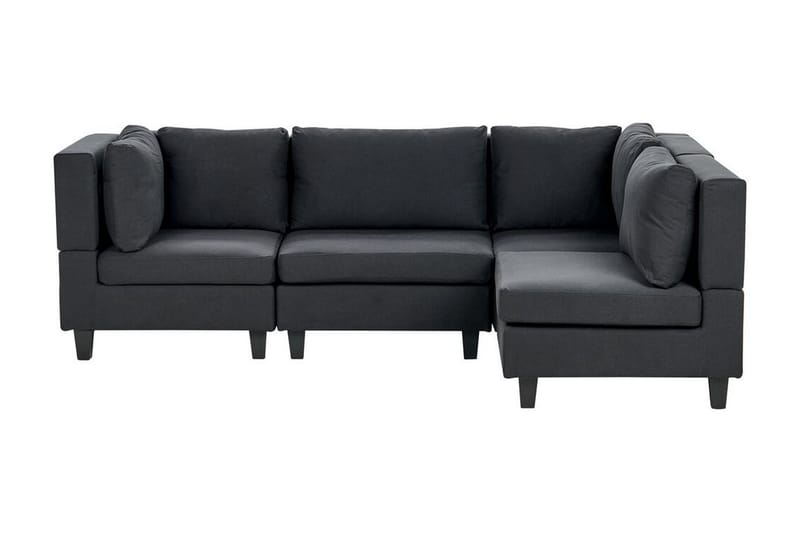 Buck Modulsofa 4-personers - Sort - Møbler - Sofaer - Modulsofaer - Komplet modulsofa