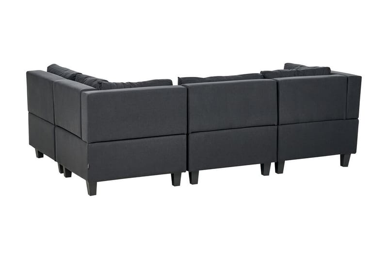 Buck Modulsofa 4-personers - Sort - Møbler - Sofaer - Modulsofaer - Komplet modulsofa