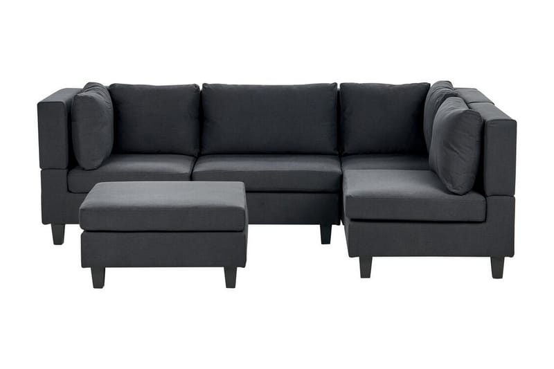 Buck Modulsofa 4-personers - Sort - Møbler - Sofaer - Modulsofaer - Komplet modulsofa