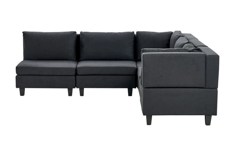 Buck Modulsofa 5-personers - Sort - Møbler - Sofaer - Modulsofaer - Komplet modulsofa