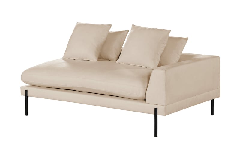 Karridale Hjørnemodul 2-Pers. 168,5 cm Højre - Beige - Møbler - Sofaer - Modulsofaer - Hjørnemodul