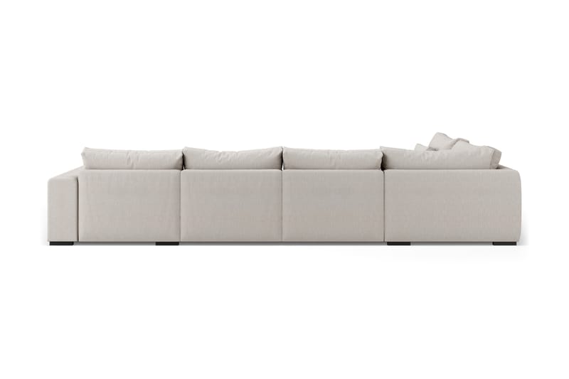 Dubai Stor U-modulsofa med Chaiselong Højre 432 cm - Beige - Møbler - Sofaer - Modulsofaer - Komplet modulsofa