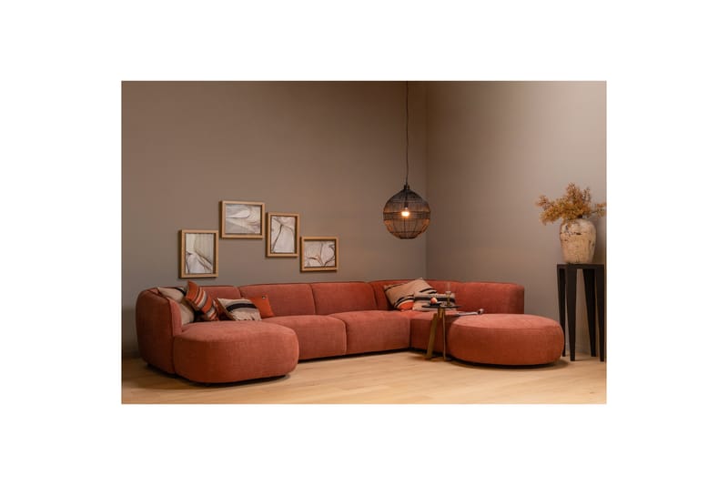 More Modulsofa - Lyserød - Møbler - Sofaer - Modulsofaer - Komplet modulsofa