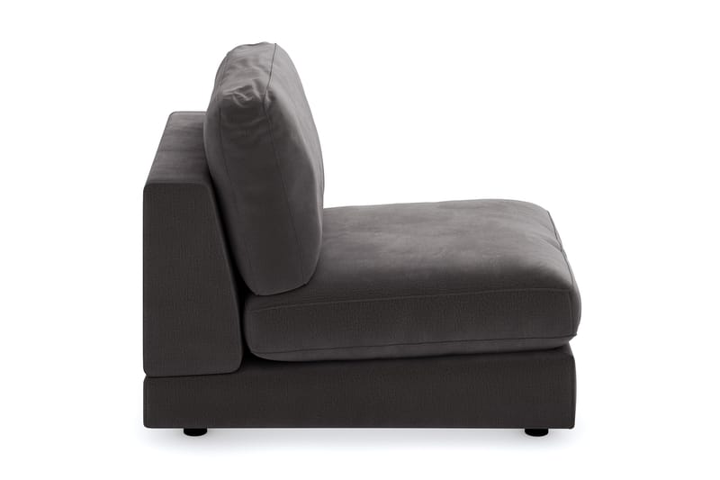 Arken Midtermodul 70 cm Velour - Mørkegrå - Møbler - Sofaer - Modulsofaer - Midtermodul