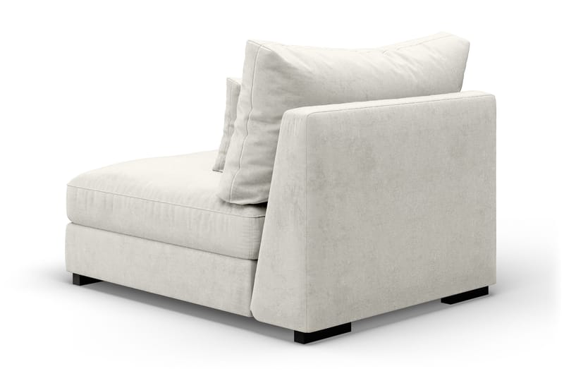 Dubai Midtermodul Velour - Hvid - Møbler - Sofaer - Modulsofaer - Midtermodul