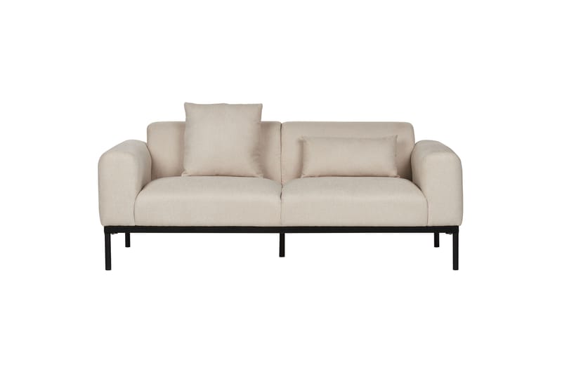 Naklund Sofa 2-personers - Beige/Sort - Møbler - Sofaer - 2 personers sofa