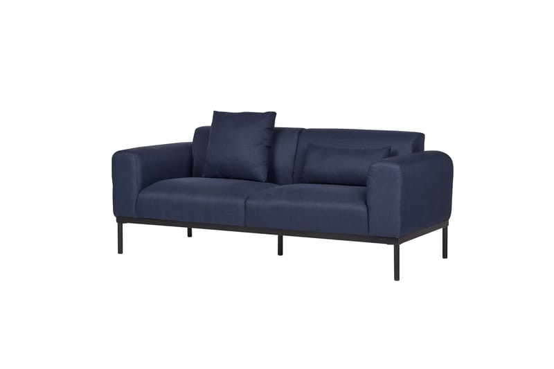 Naklund Sofa 2-personers - Blå/Sort - Møbler - Sofaer - 2 personers sofa