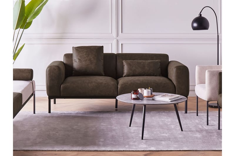 Naklund Sofa 2-personers - Brun/Sort - Møbler - Sofaer - 2 personers sofa