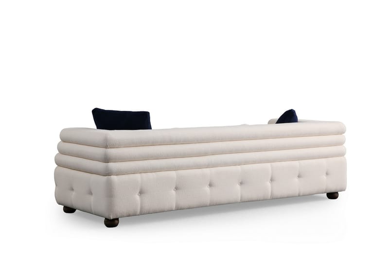 Namarta 3-personers Sofa - Hvid - Møbler - Sofaer - 3 personers sofa