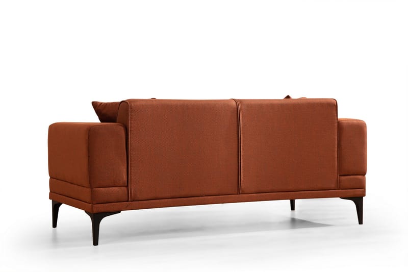 Naoko 3-Pers. Sofa - Rød - 2 personers sofa