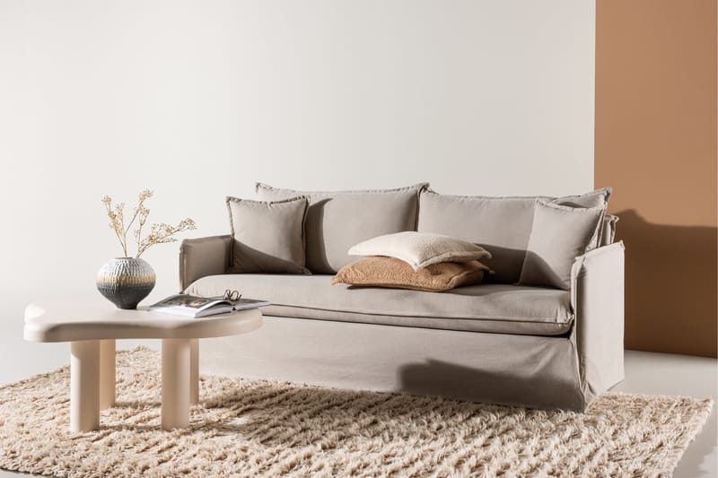 Nova 3-pers Sofa - Brun - Møbler - Sofaer - 3 personers sofa