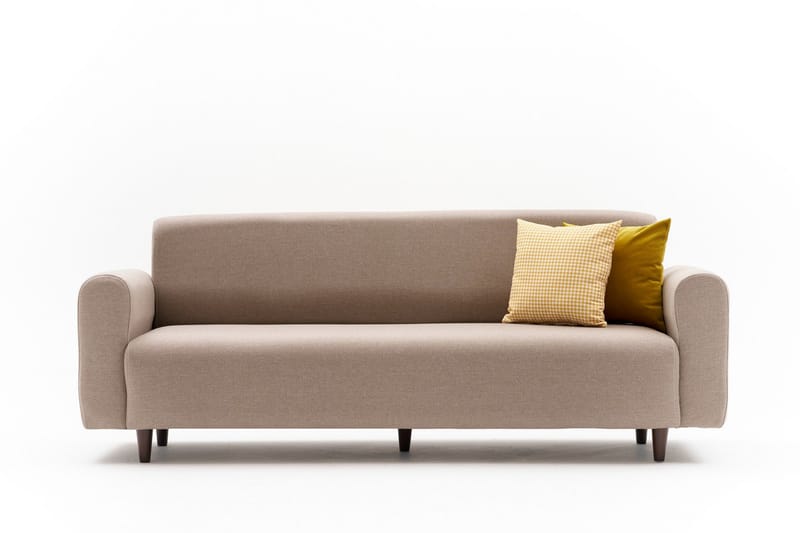 Noya 3-personers Sofa - Creme - Møbler - Sofaer - 3 personers sofa