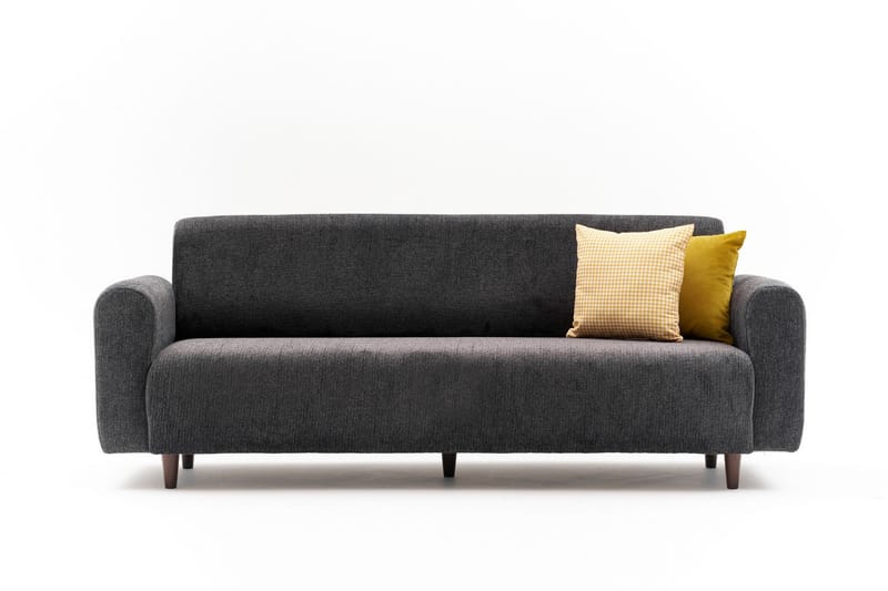 Noya 3-personers Sofa - Antracit - Møbler - Sofaer - 3 personers sofa