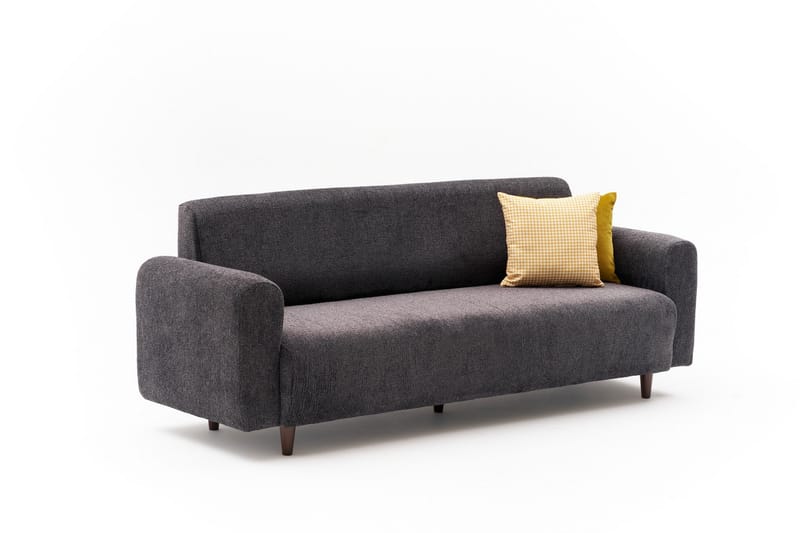 Noya 3-personers Sofa - Antracit - Møbler - Sofaer - 3 personers sofa